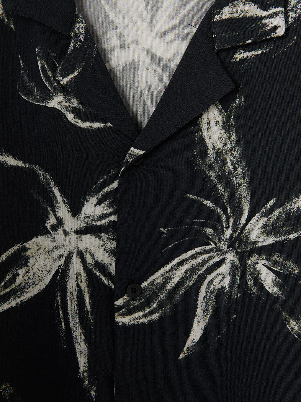 Regular Fit Patterned Viscose Men's Shirt-6