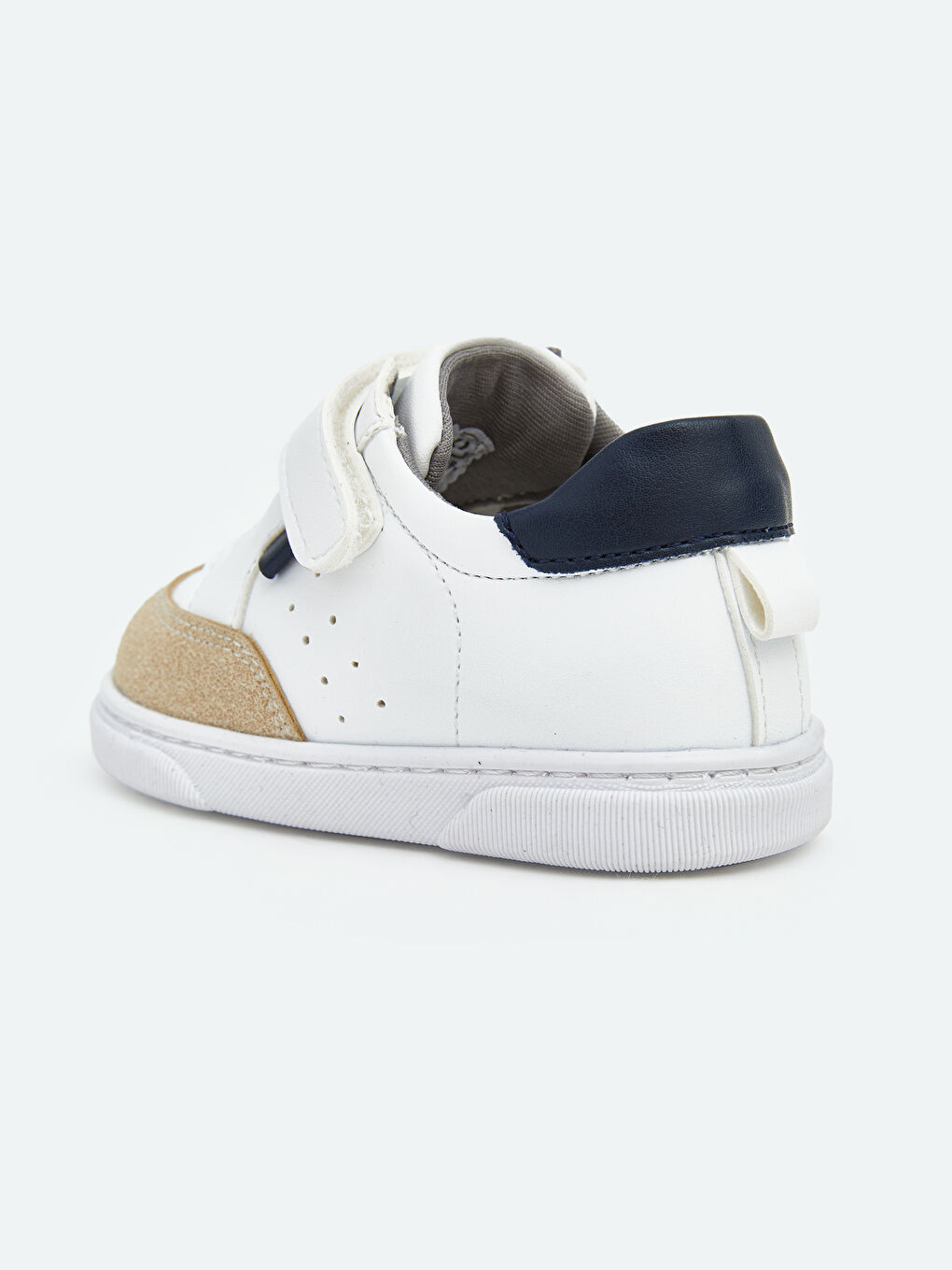 Beyaz Renk Bloklu Erkek Çocuk Spor Ayakkabı-4