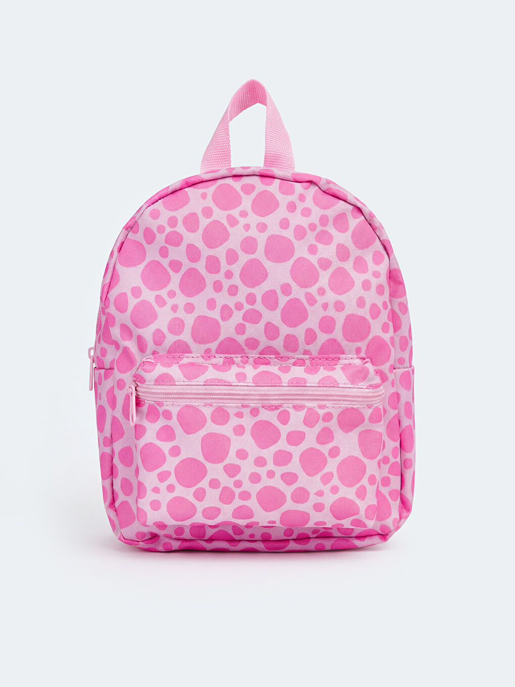 Pembe Desenli Kız Çocuk Sırt Çantası