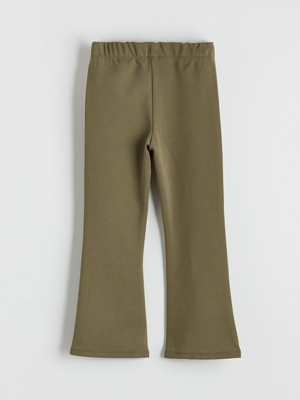 Ekru Kalp Baskılı Kız Çocuk Bluz ve Tayt Pantolon-6