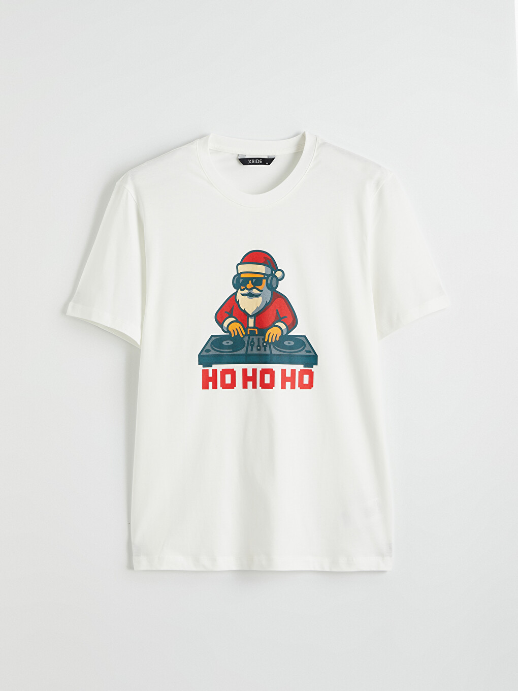 Crew Neck New Year Themed Men's T-shirt-4