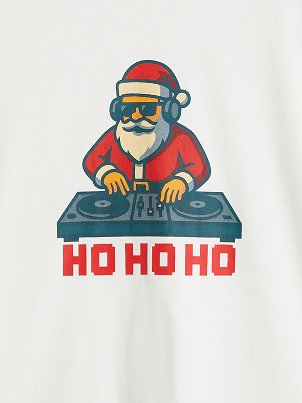 Crew Neck New Year Themed Men's T-shirt-5