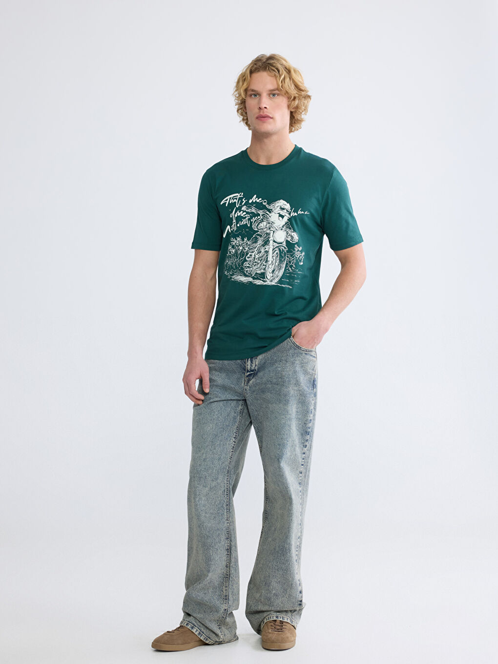 Muškarac ZELENA Majica kratkih rukava-1