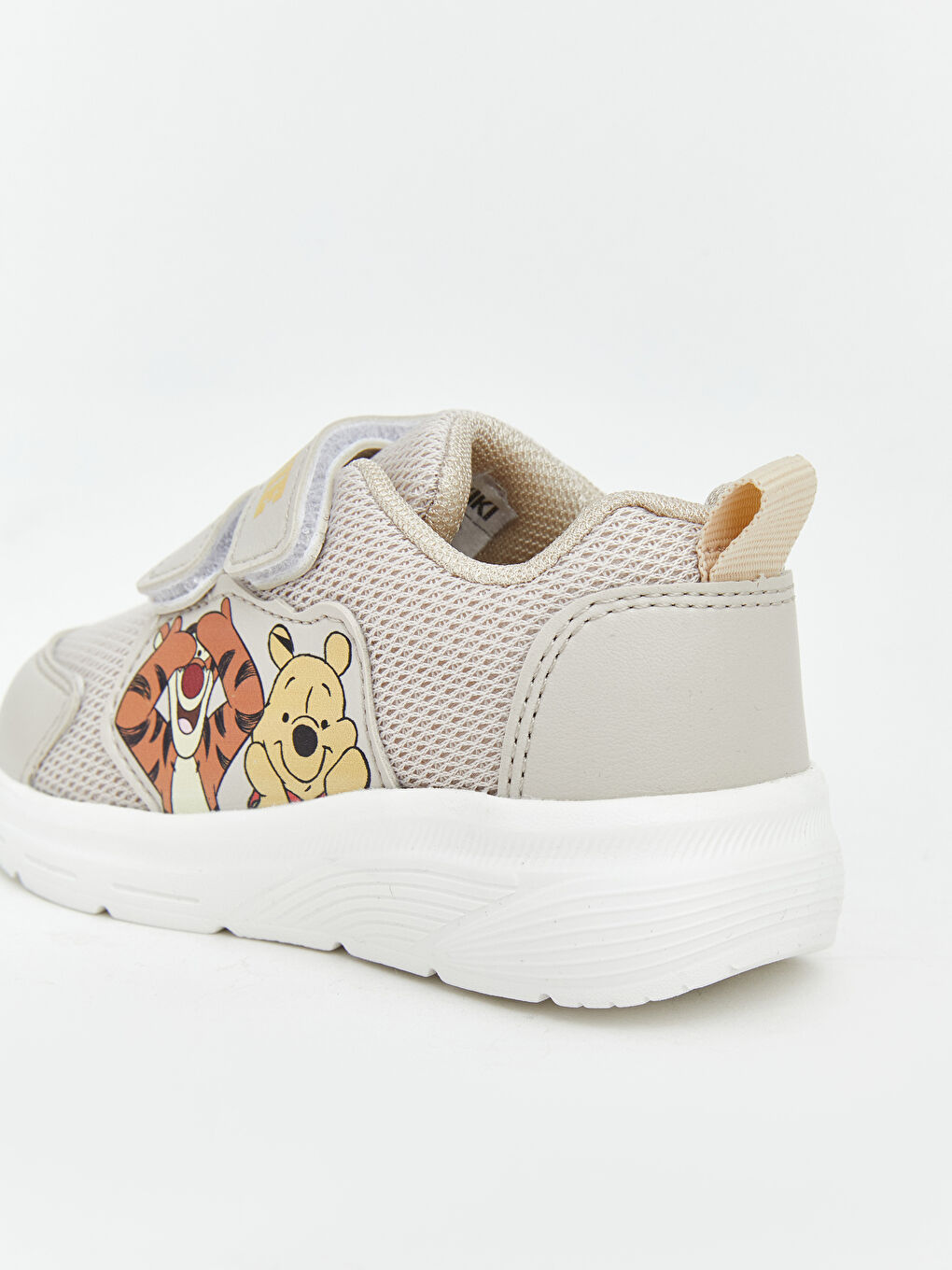 Bej Winnie the Pooh Baskılı Erkek Bebek Spor Ayakkabı-3