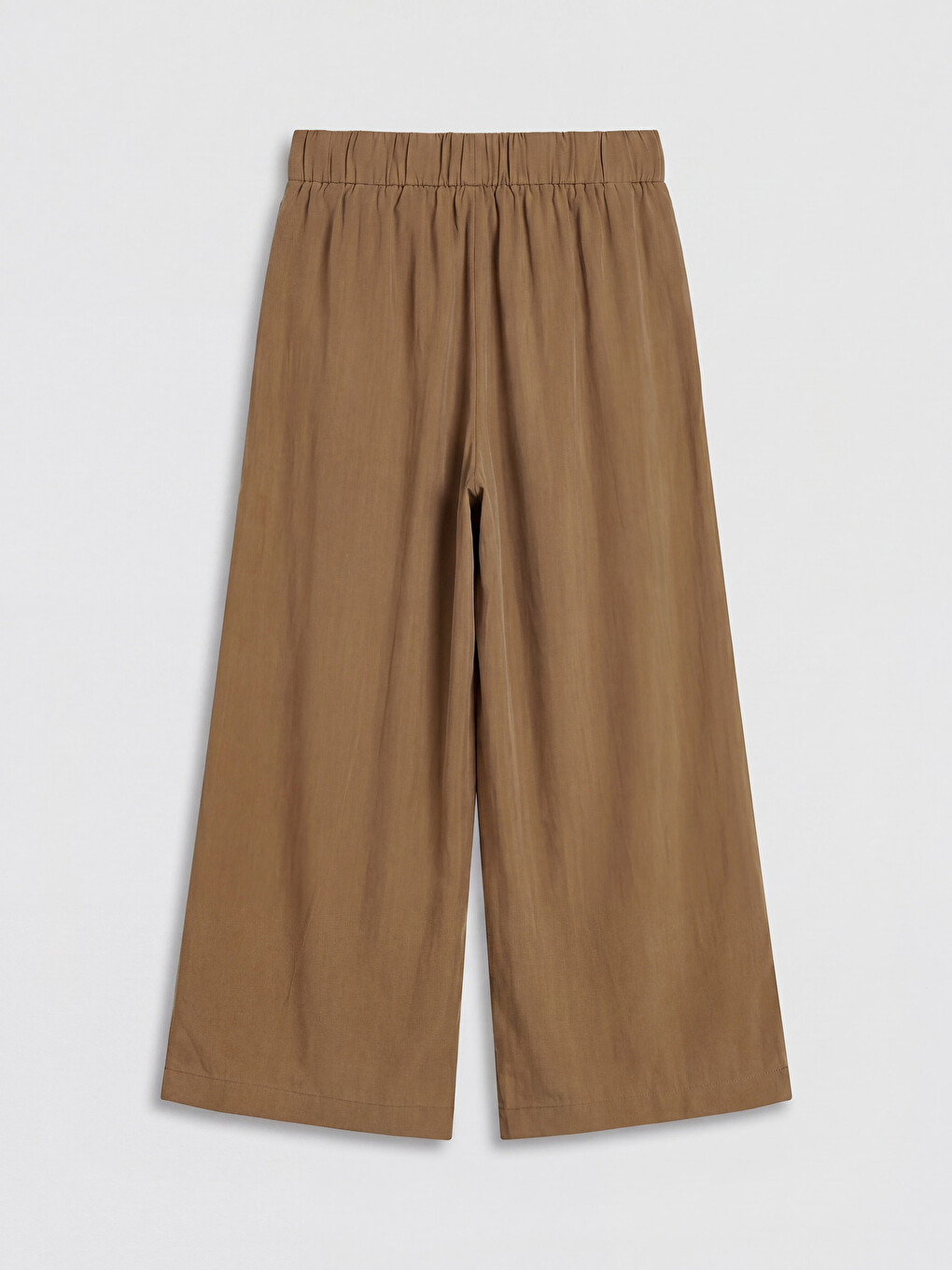 Elastic Waist Modal Blend Women's Trousers-4