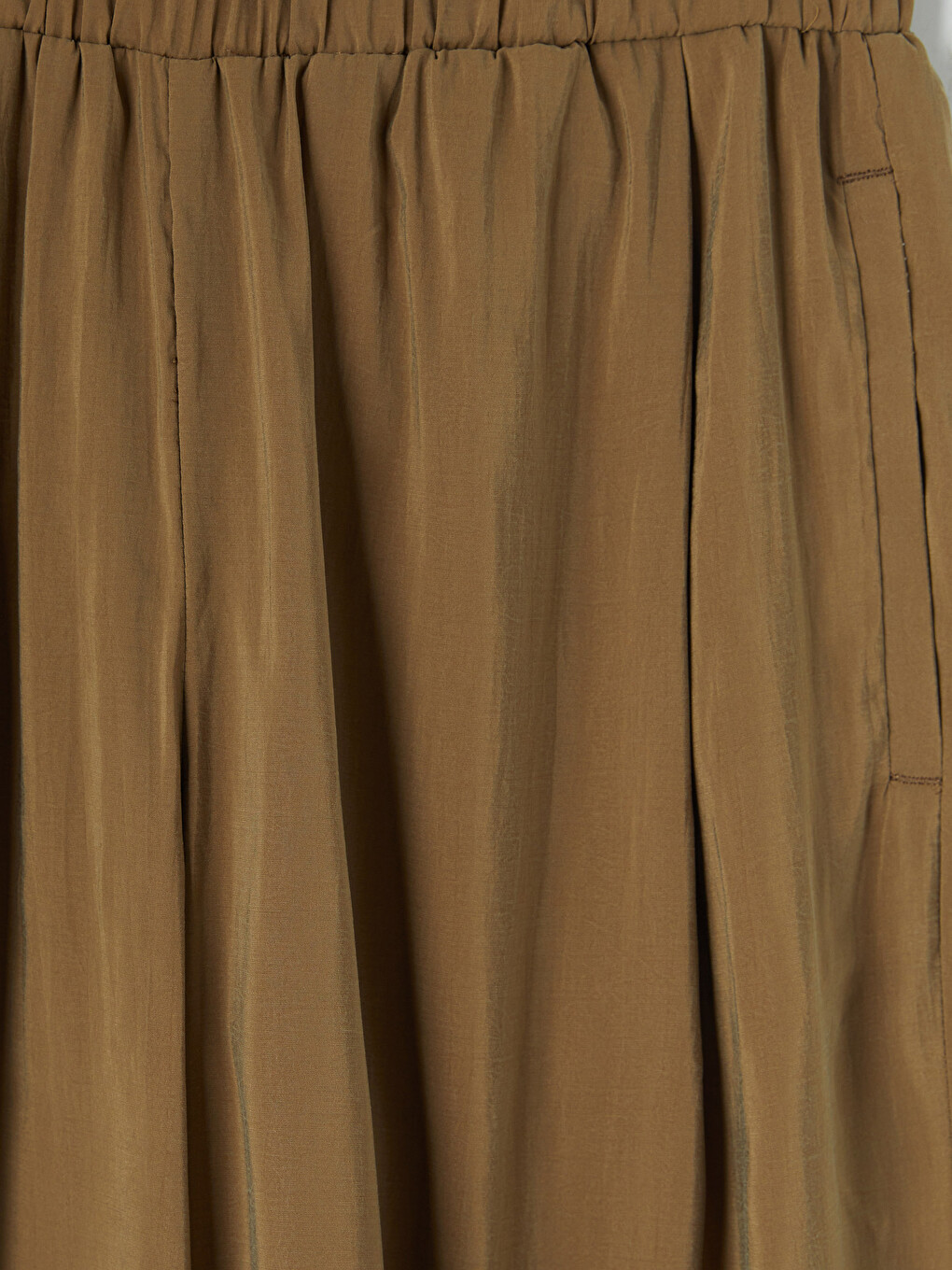 Elastic Waist Modal Blend Women's Trousers-5