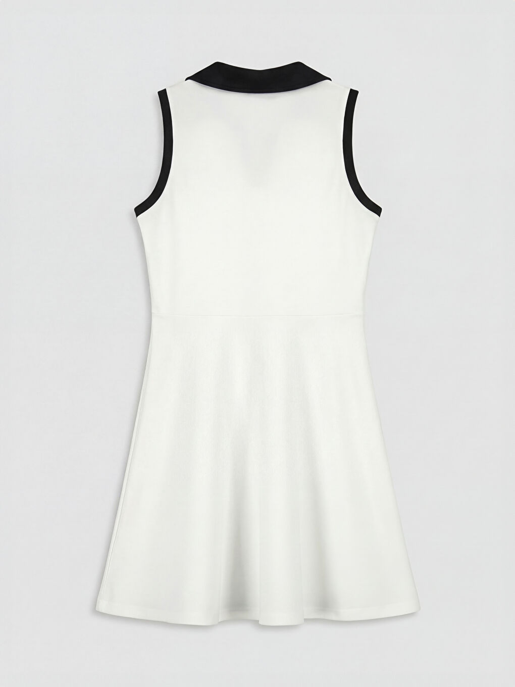 Beyaz Hello Kitty Baskılı Kız Çocuk Elbise-1