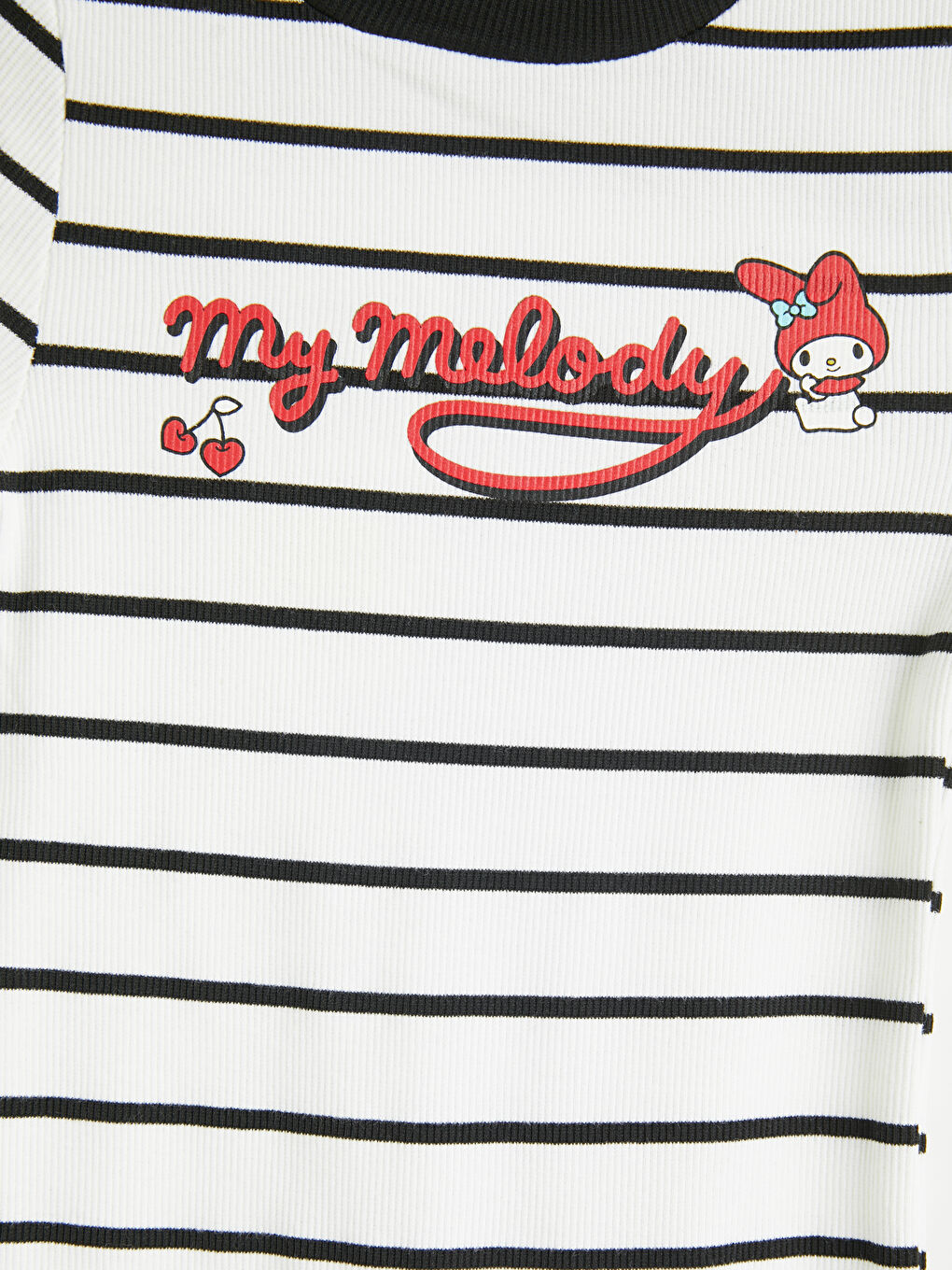 Siyah My Melody Lisanslı Kız Çocuk Elbise-2