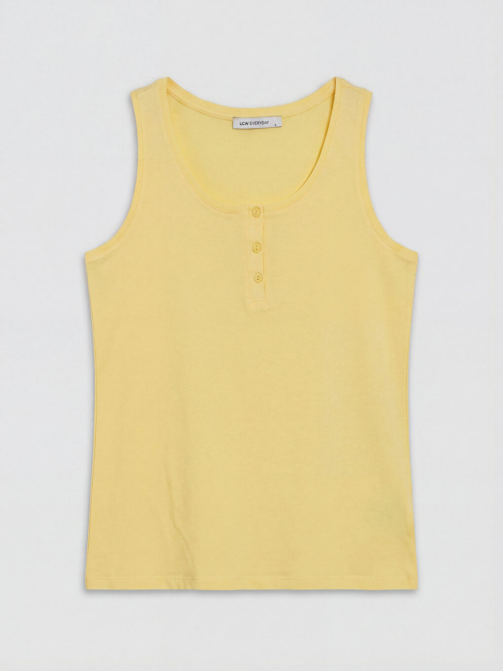 Sarı U Yaka Kadın Atlet