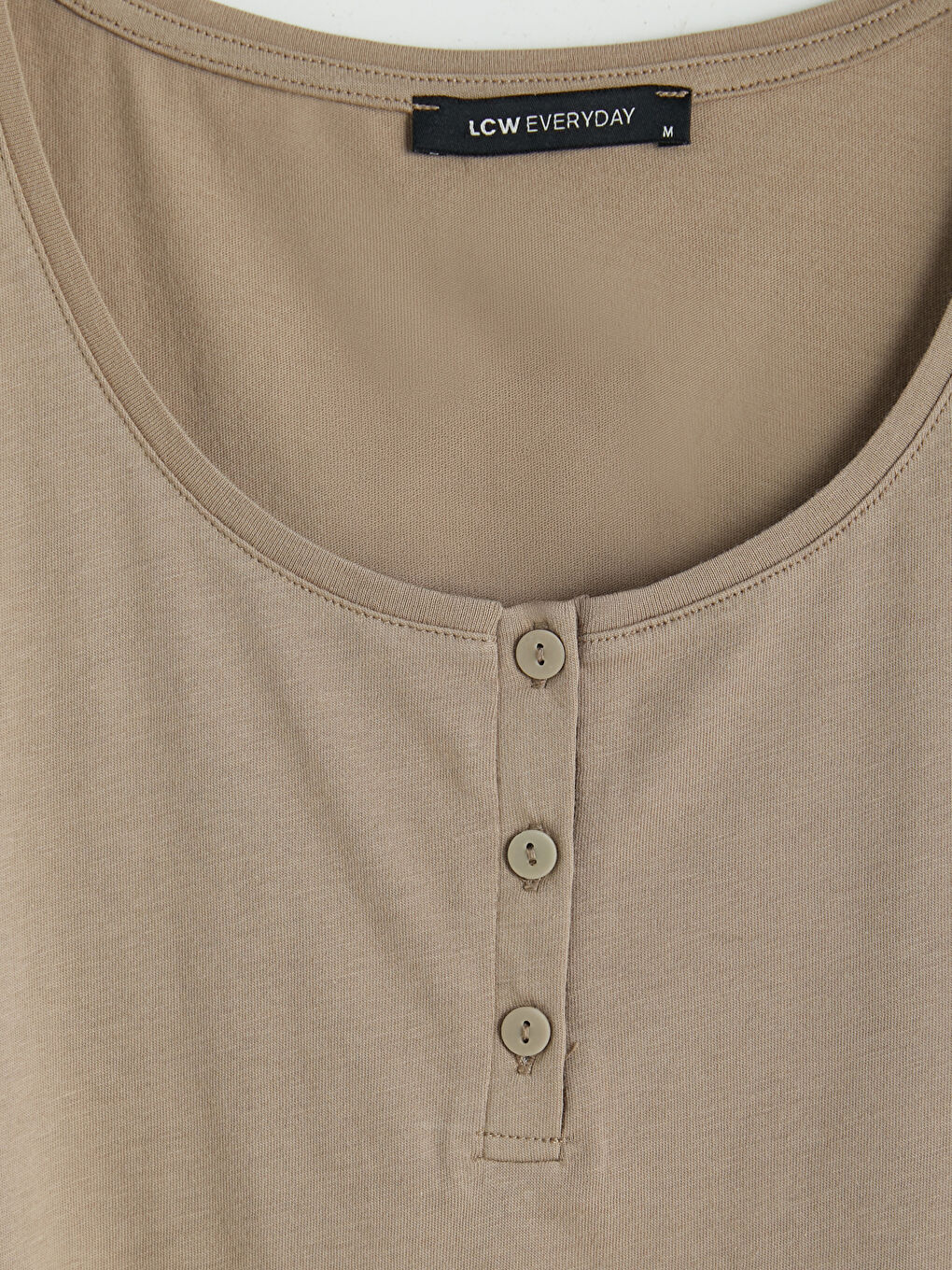 Kahverengi U Yaka Kadın Atlet-2