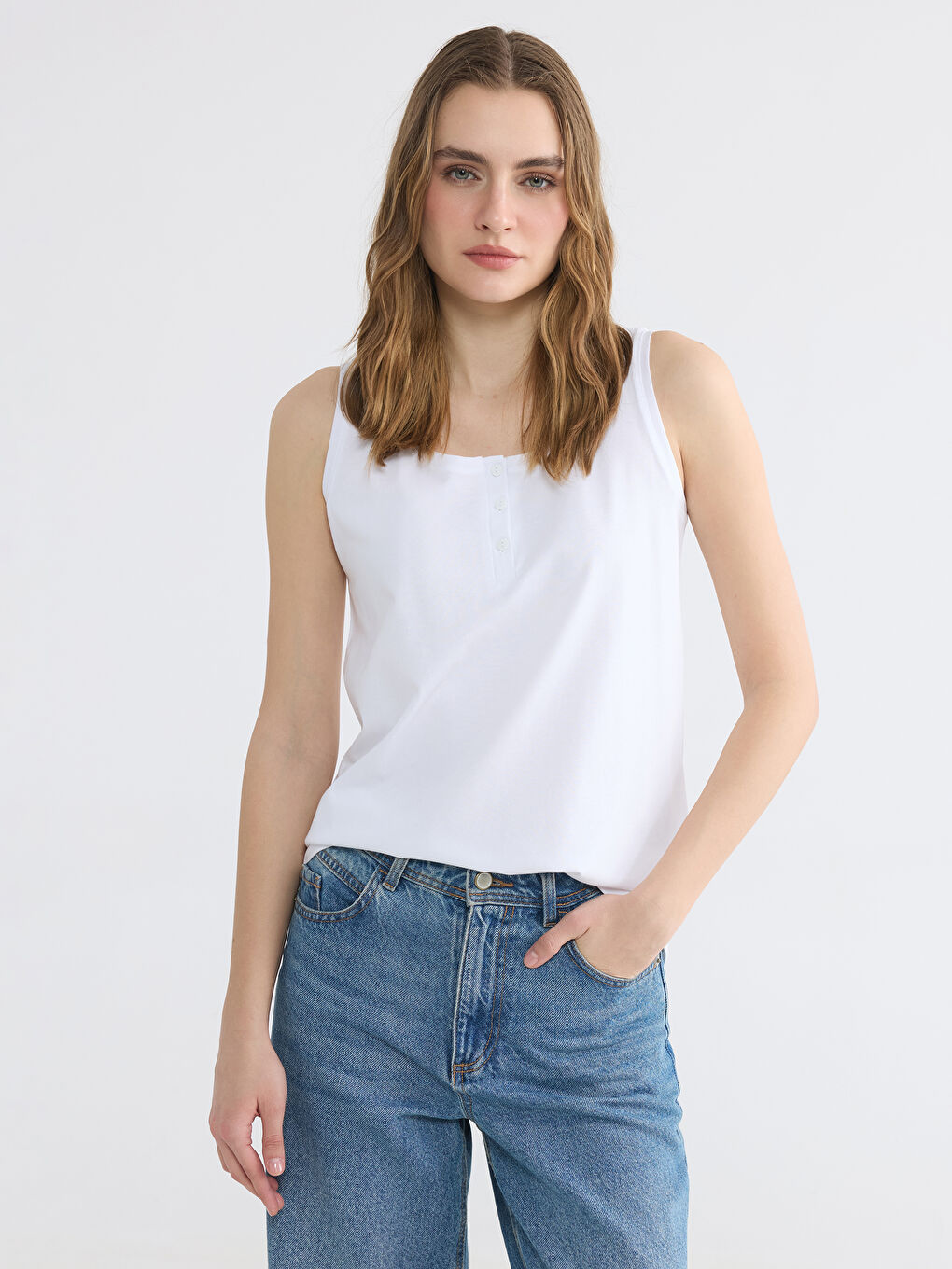 U Neck Women's Tank Top
