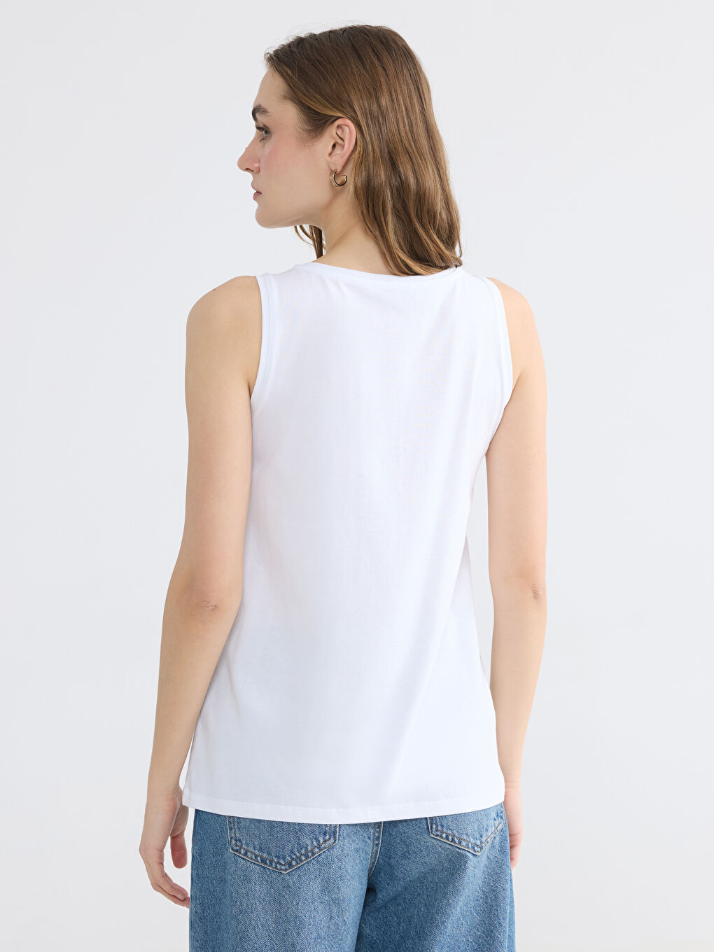 U Neck Women's Tank Top-3