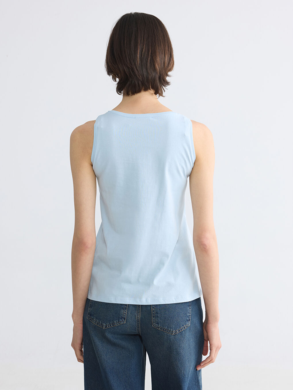 U Neck Women's Tank Top-3