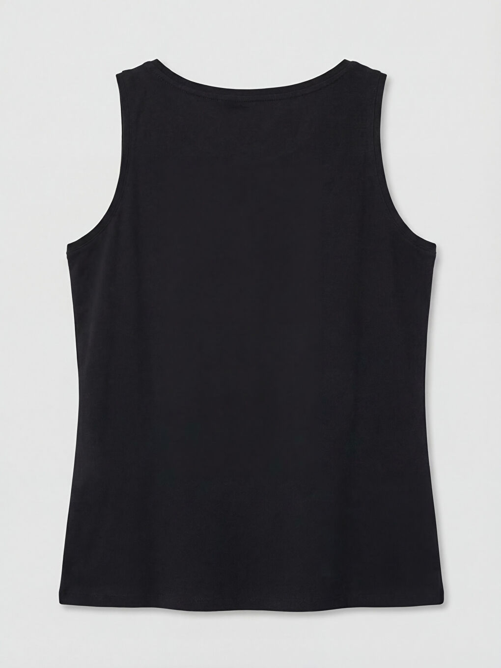 Siyah U Yaka Kadın Atlet-1