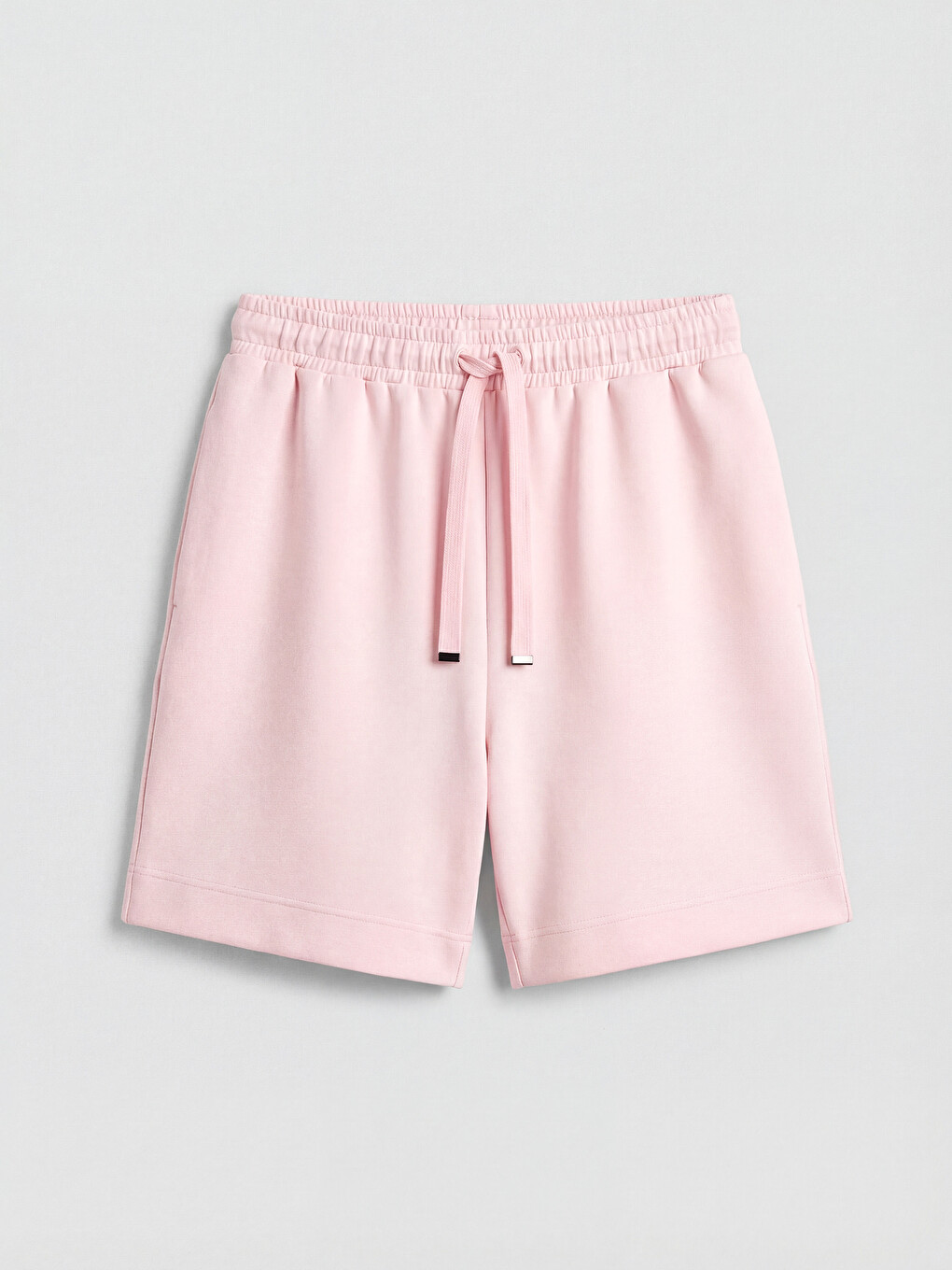Elastic Waist Soft Touch Women's Shorts-4