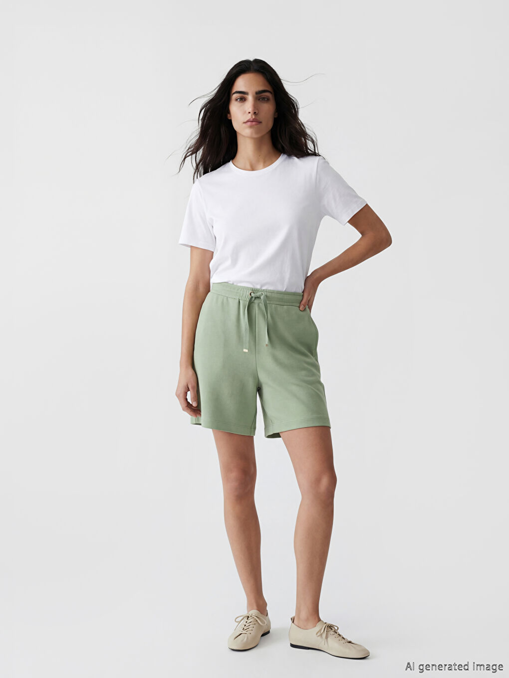 Elastic Waist Soft Touch Women's Shorts