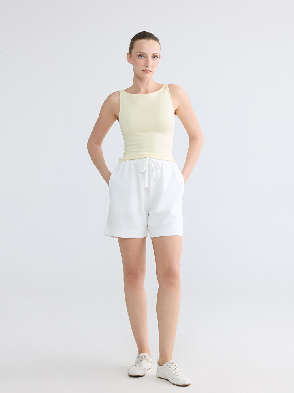 Elastic Waist Soft Touch Women's Shorts