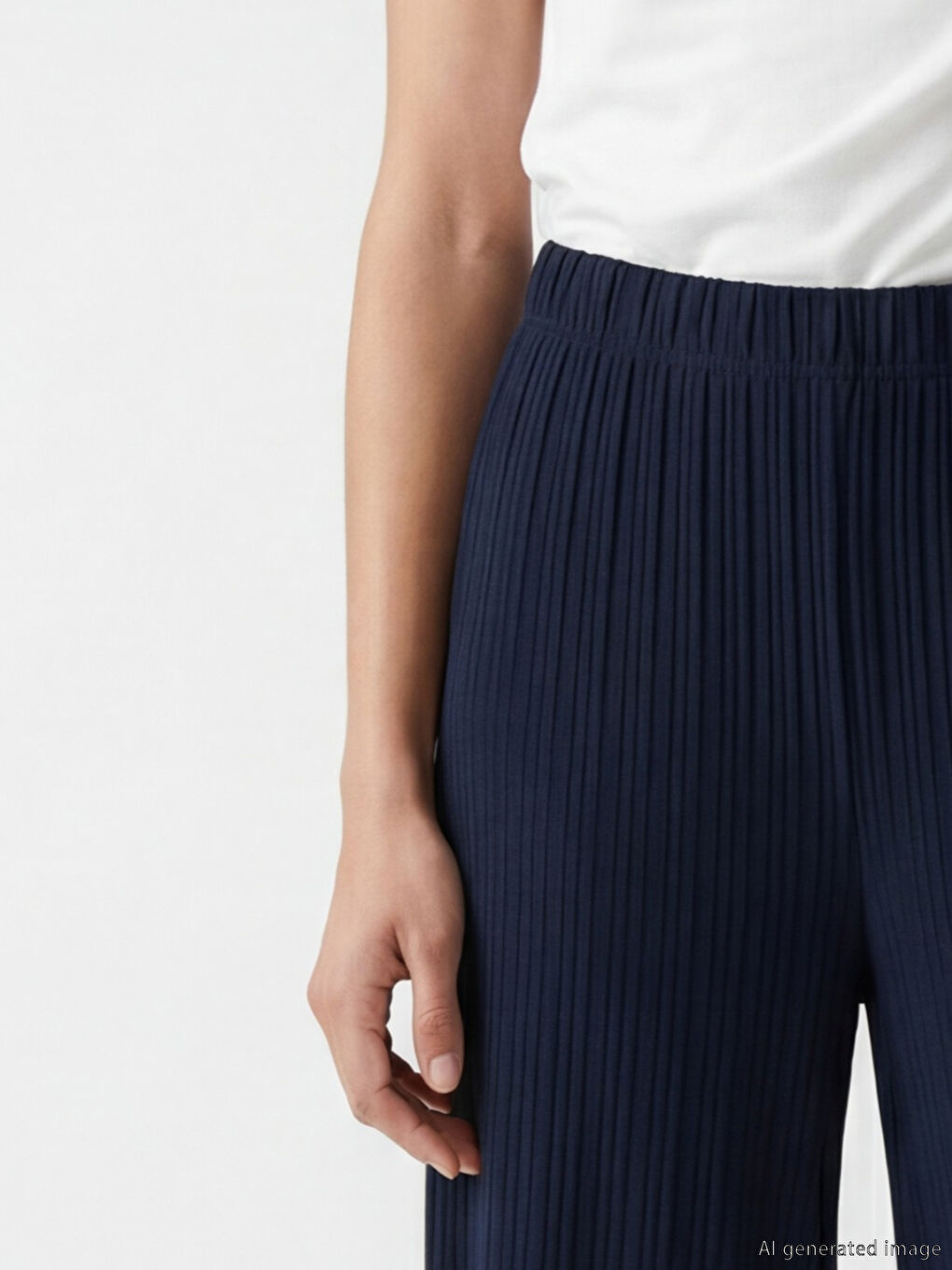 Elastic Waist Women's Capri-2
