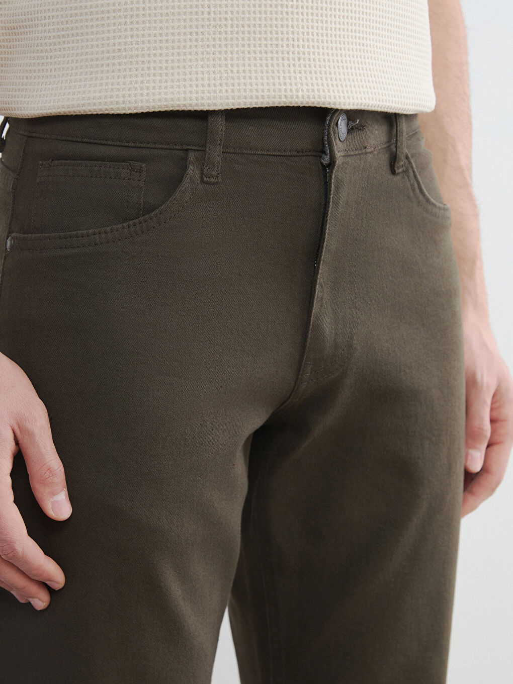 Haki 779 Regular Fit Erkek Jean Pantolon-2