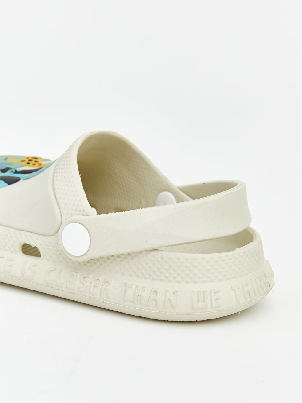 Bej Hayvan Baskılı Erkek Bebek Sandalet-4