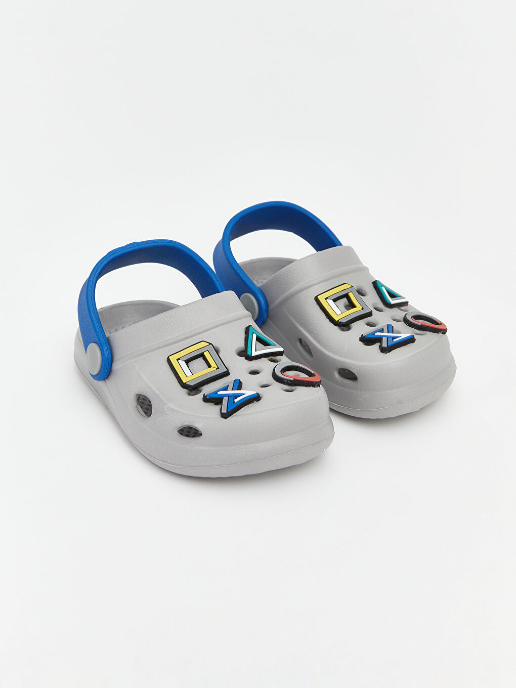 Gri PlayStation Lisanslı Erkek Bebek Plaj Sandaleti-2