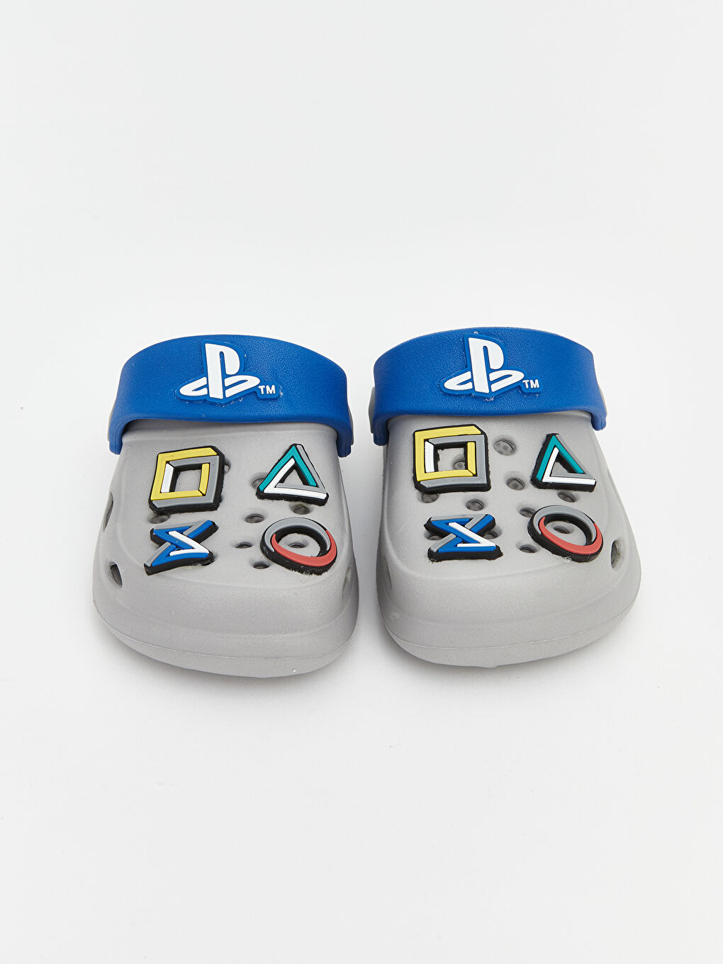 Gri PlayStation Lisanslı Erkek Bebek Plaj Sandaleti-3