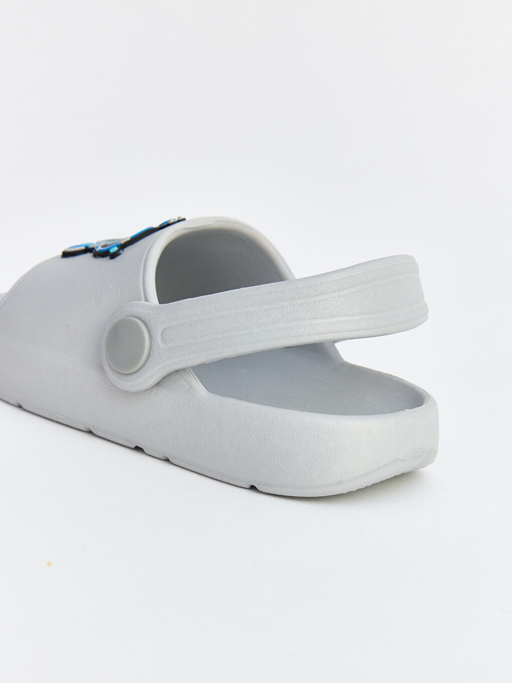 Gri Erkek Çocuk Plaj Sandaleti-4