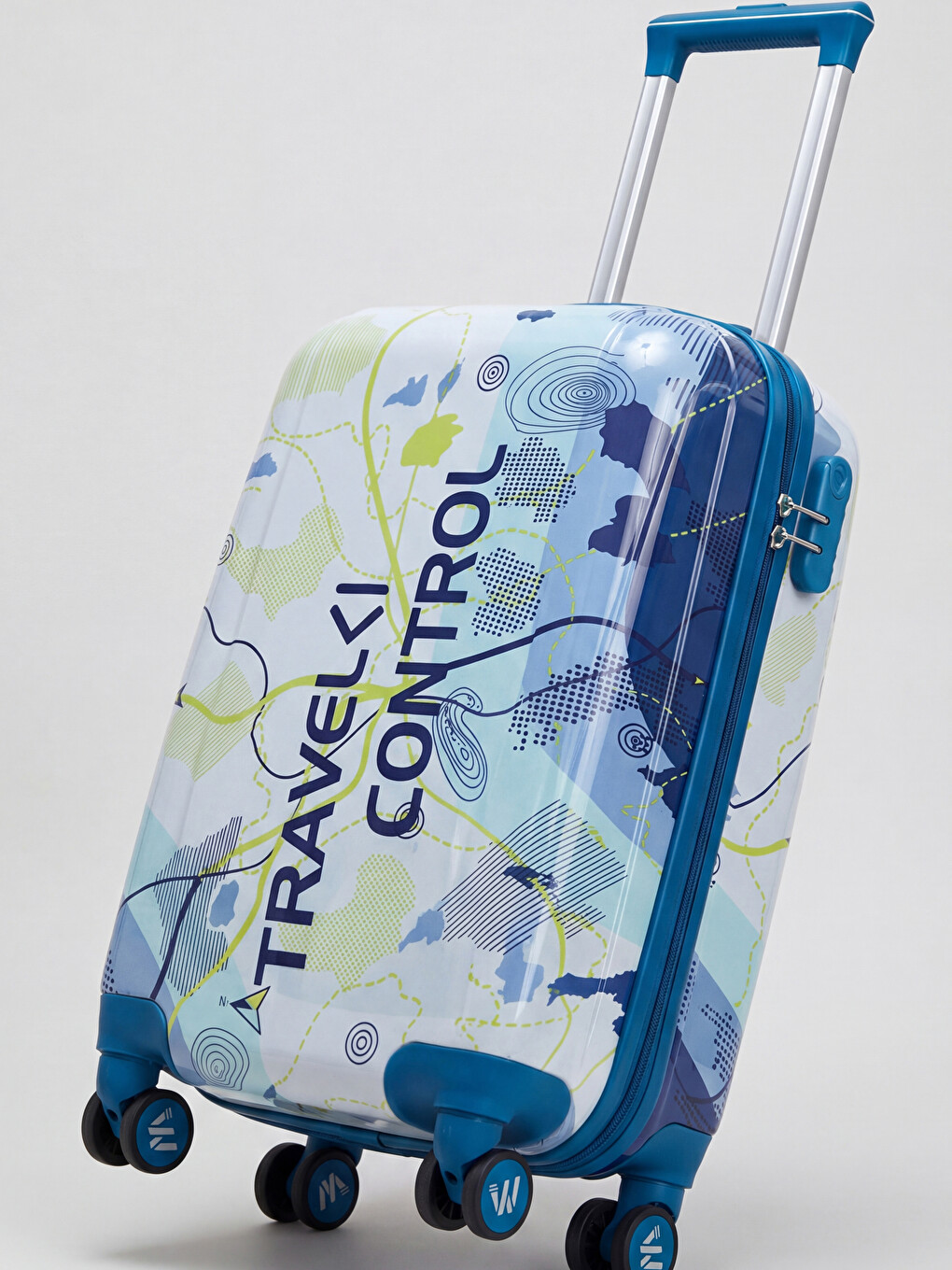 Lock Detailed Small Size Suitcase