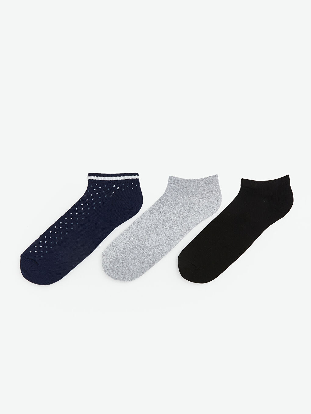 Karışık Erkek Patik Çorap 3'lü