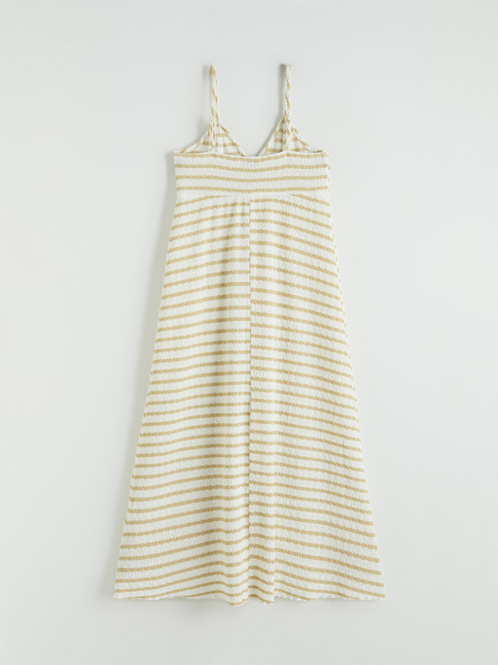 Woman Beige Dress-5