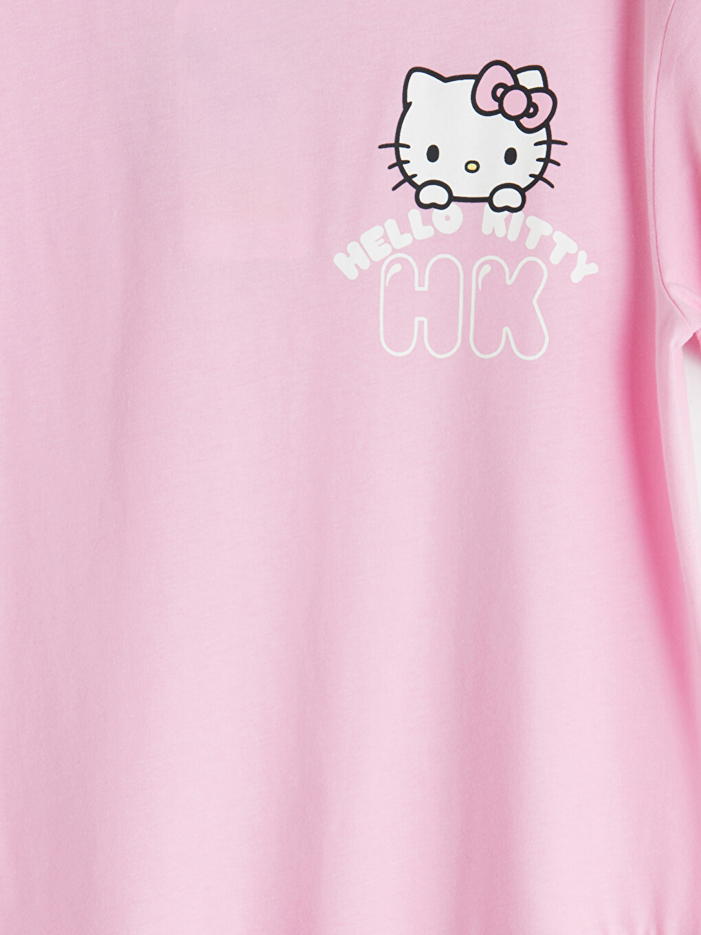 فستان Hello Kitty مطبوع للبنات-2
