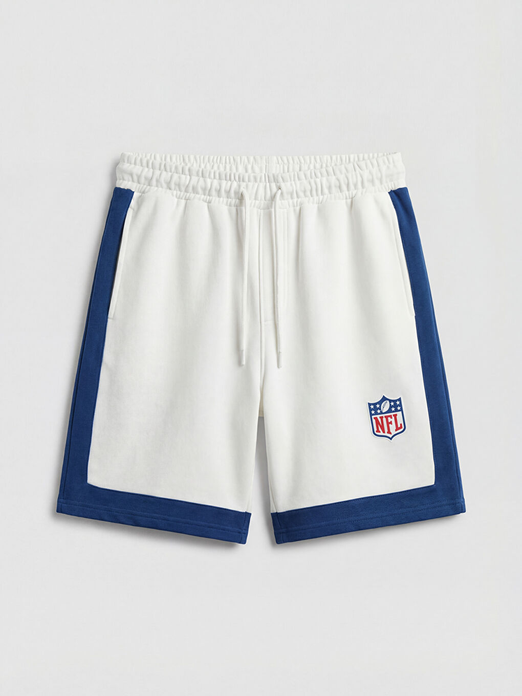 Ekru NFL Baskılı Erkek Şort-3