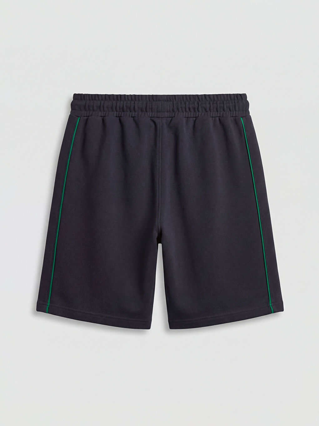 Lacivert Standart Kalıp NFL Baskılı Erkek Şort-1