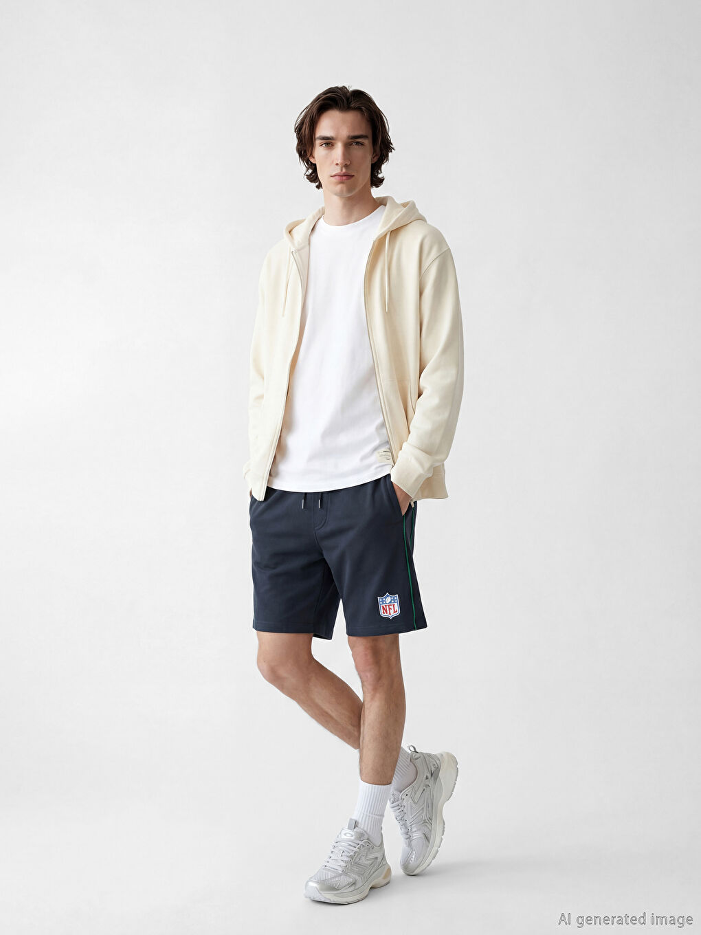 Regular Fit NFL Printed Men's Shorts