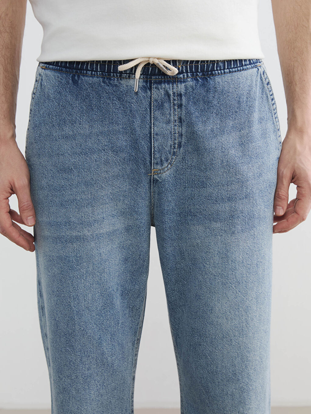 جينز رجالي بقصة واسعة 745-2