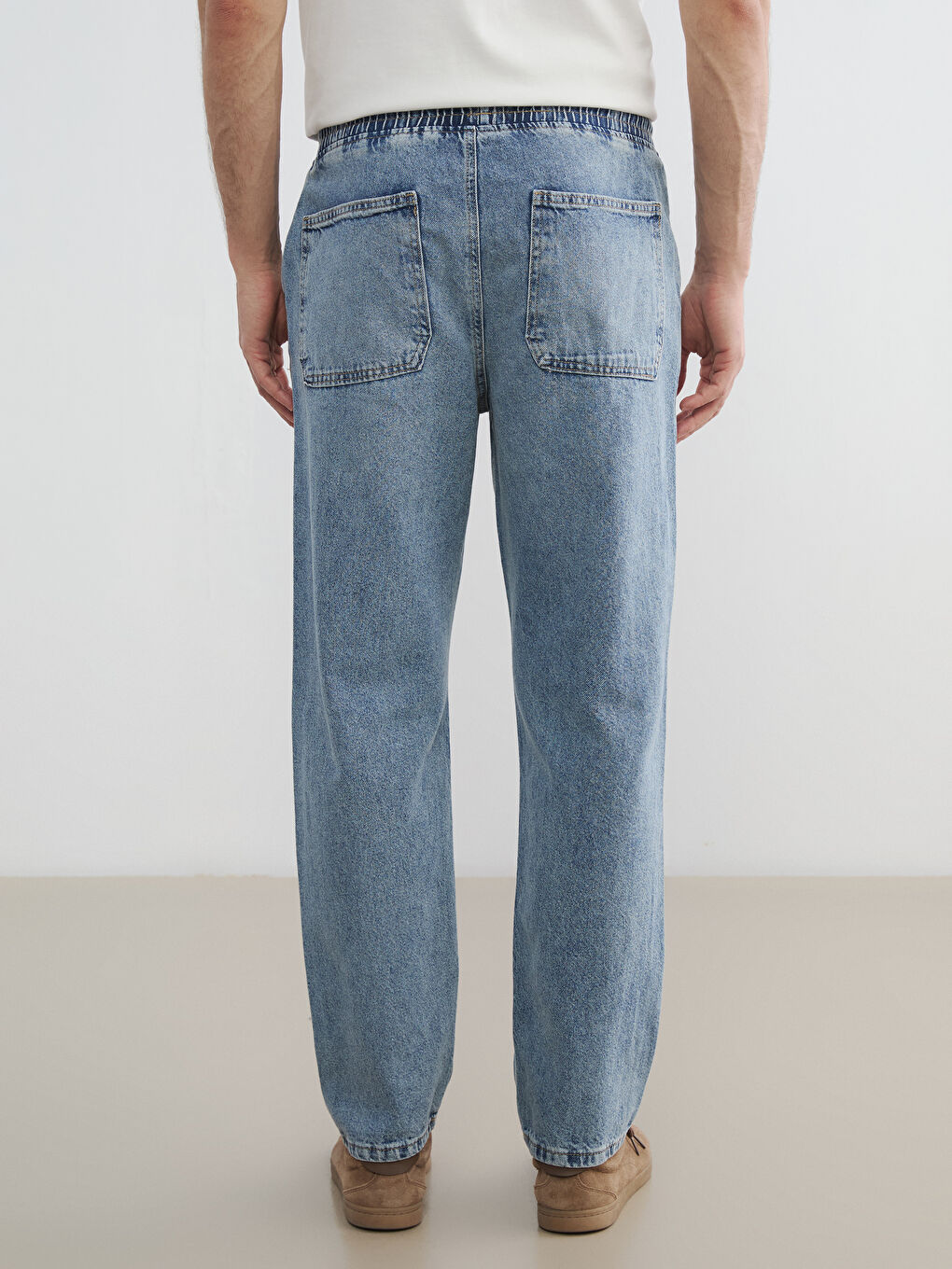 جينز رجالي بقصة واسعة 745-3