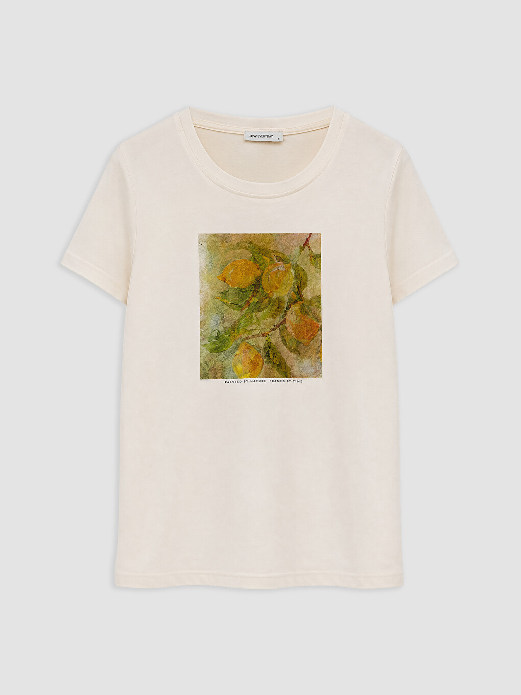 Crew Neck Printed Women's T-Shirt