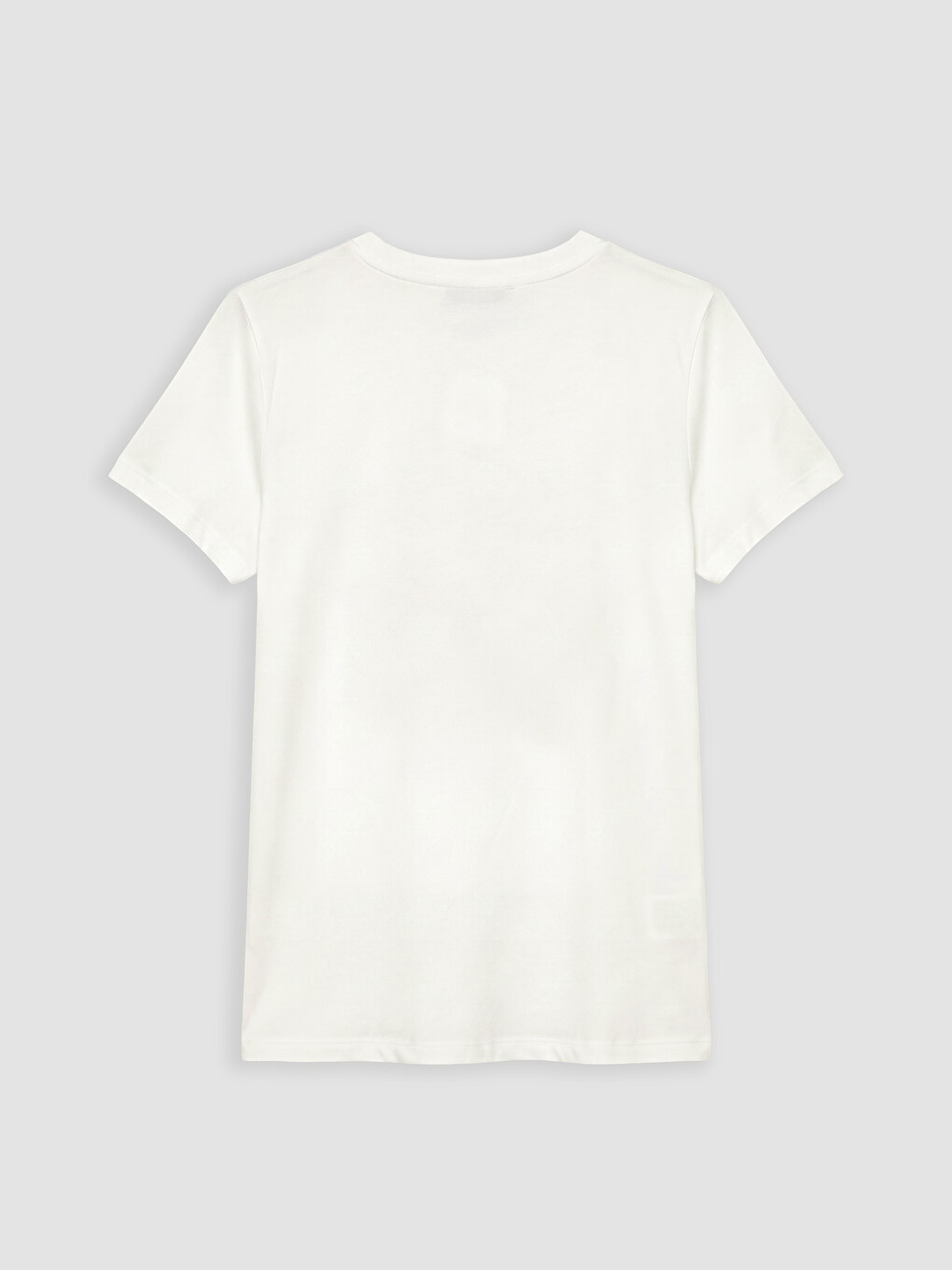 Crew Neck Floral Printed Women's T-Shirt-1