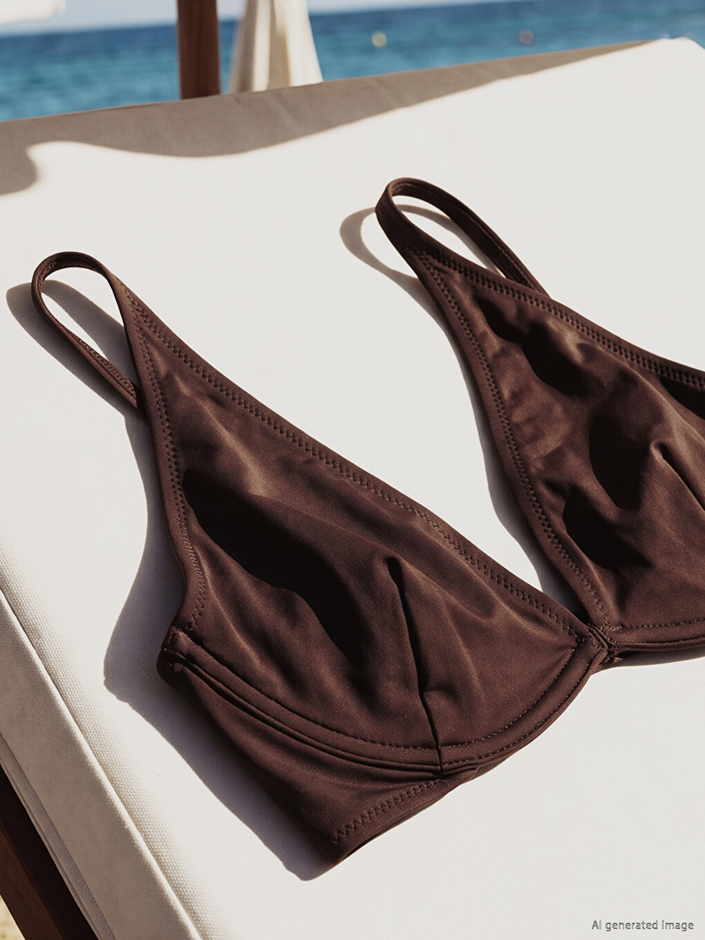  Üçgen Kadın Bikini Üstü
