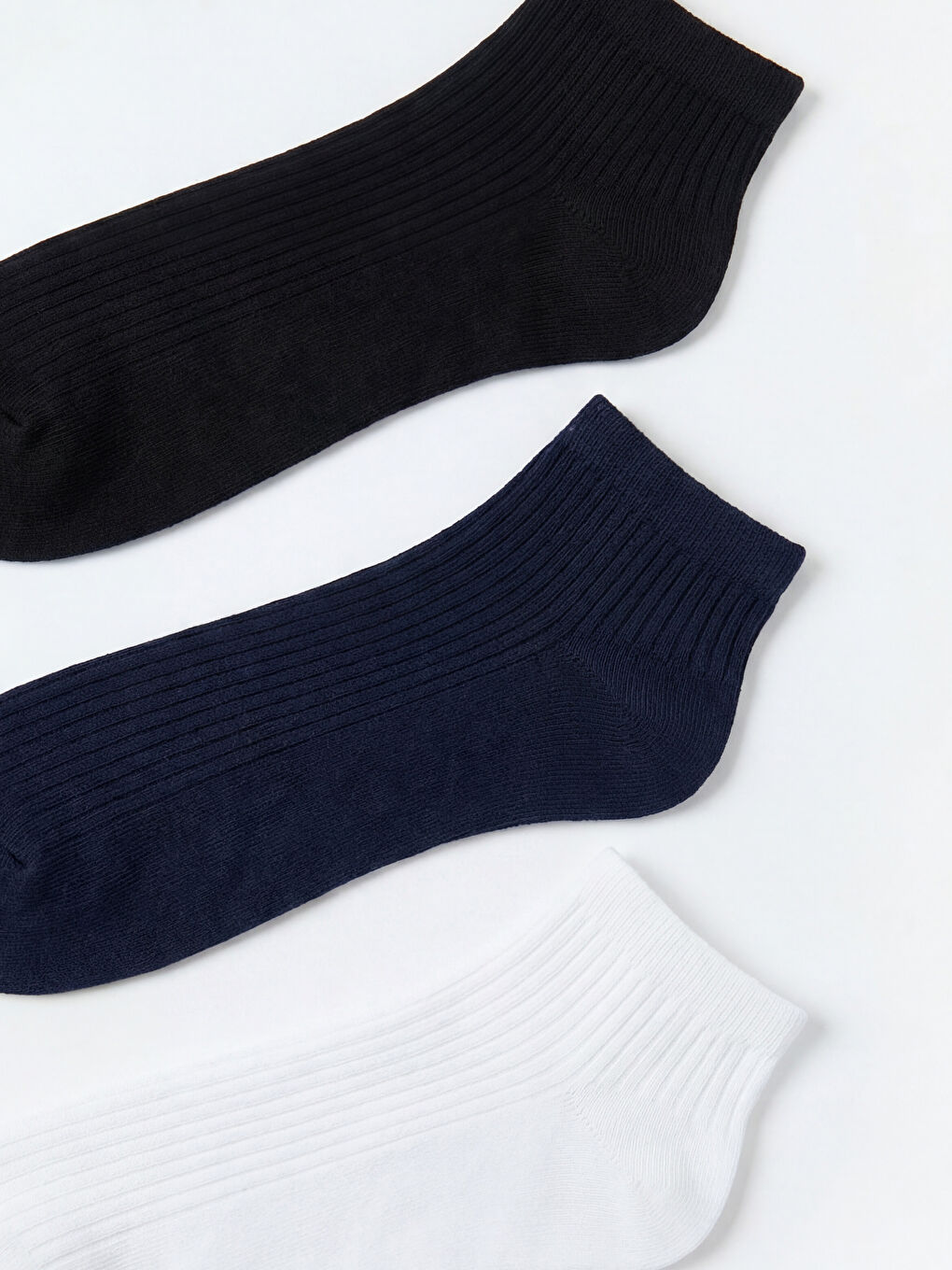 Karışık Fitilli Erkek Patik Çorap 5'li-1