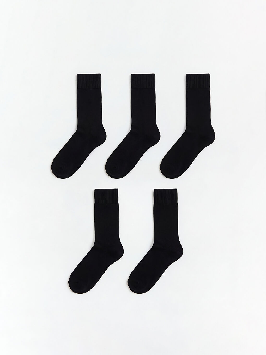 جوارب للكاحل أسود رجل