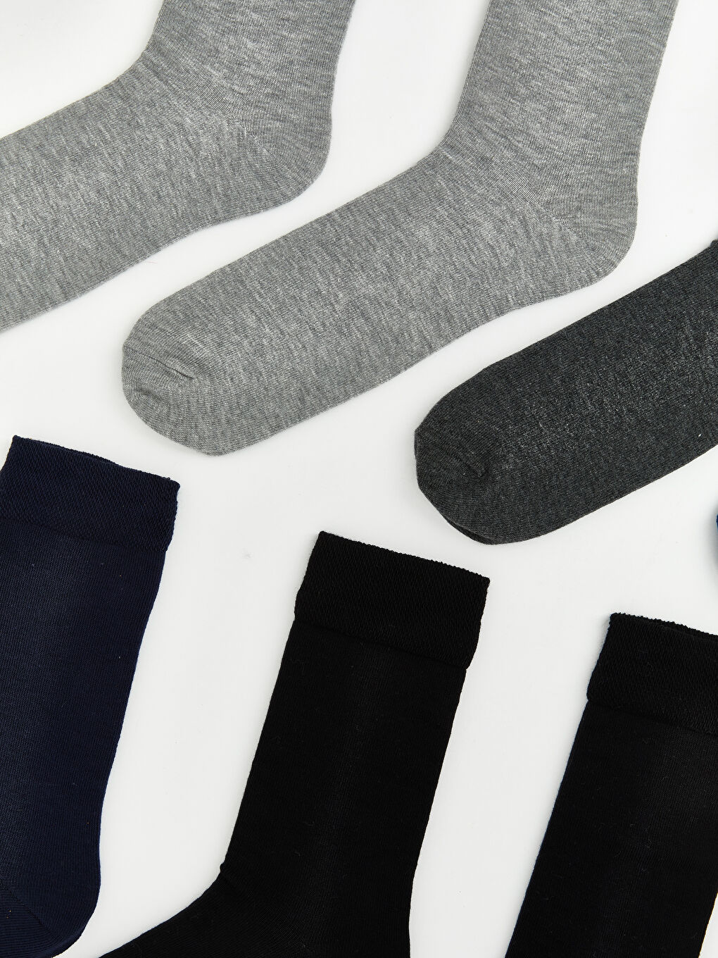 Antrasit Erkek Soket Çorap 7'li-1