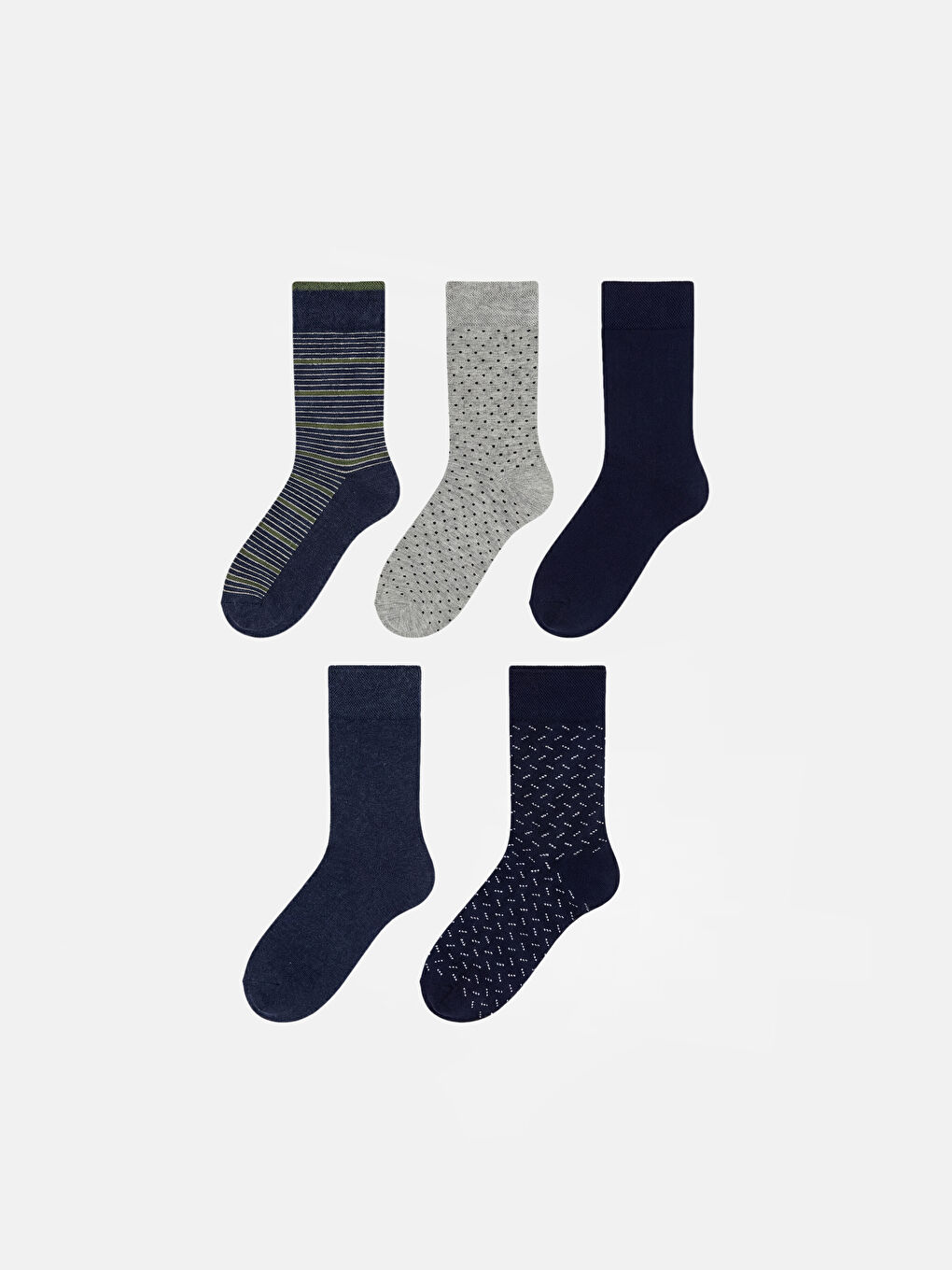 Karışık  Erkek Soket Çorap 5'li 