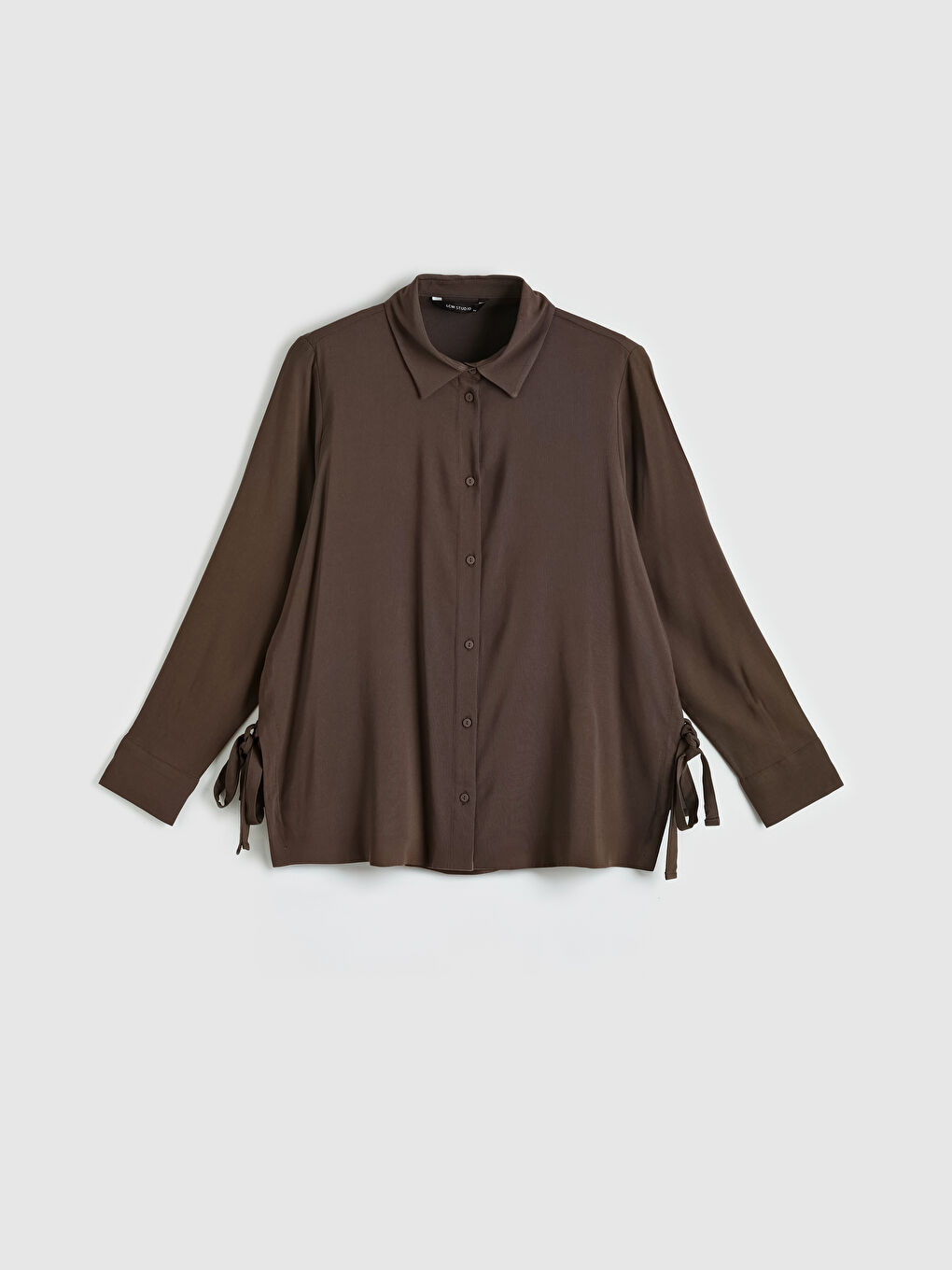 Woman BROWN Shirt Tunic-4