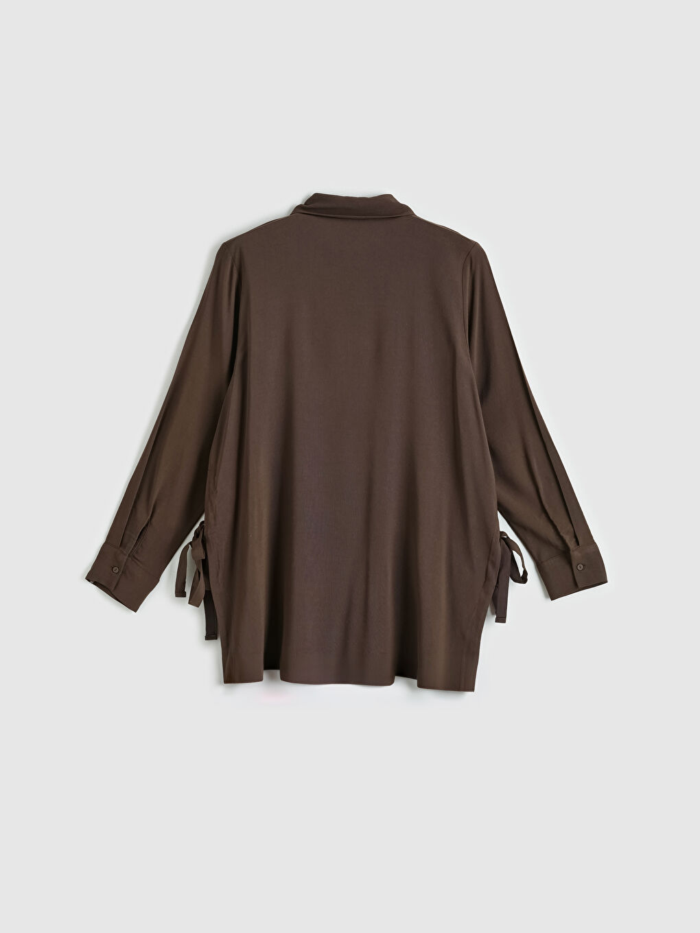 Woman BROWN Shirt Tunic-5