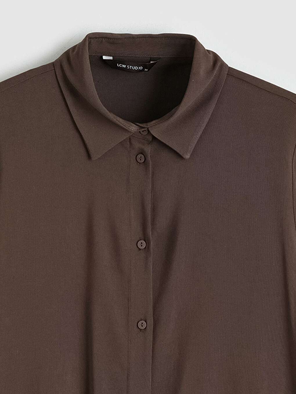 Woman BROWN Shirt Tunic-6