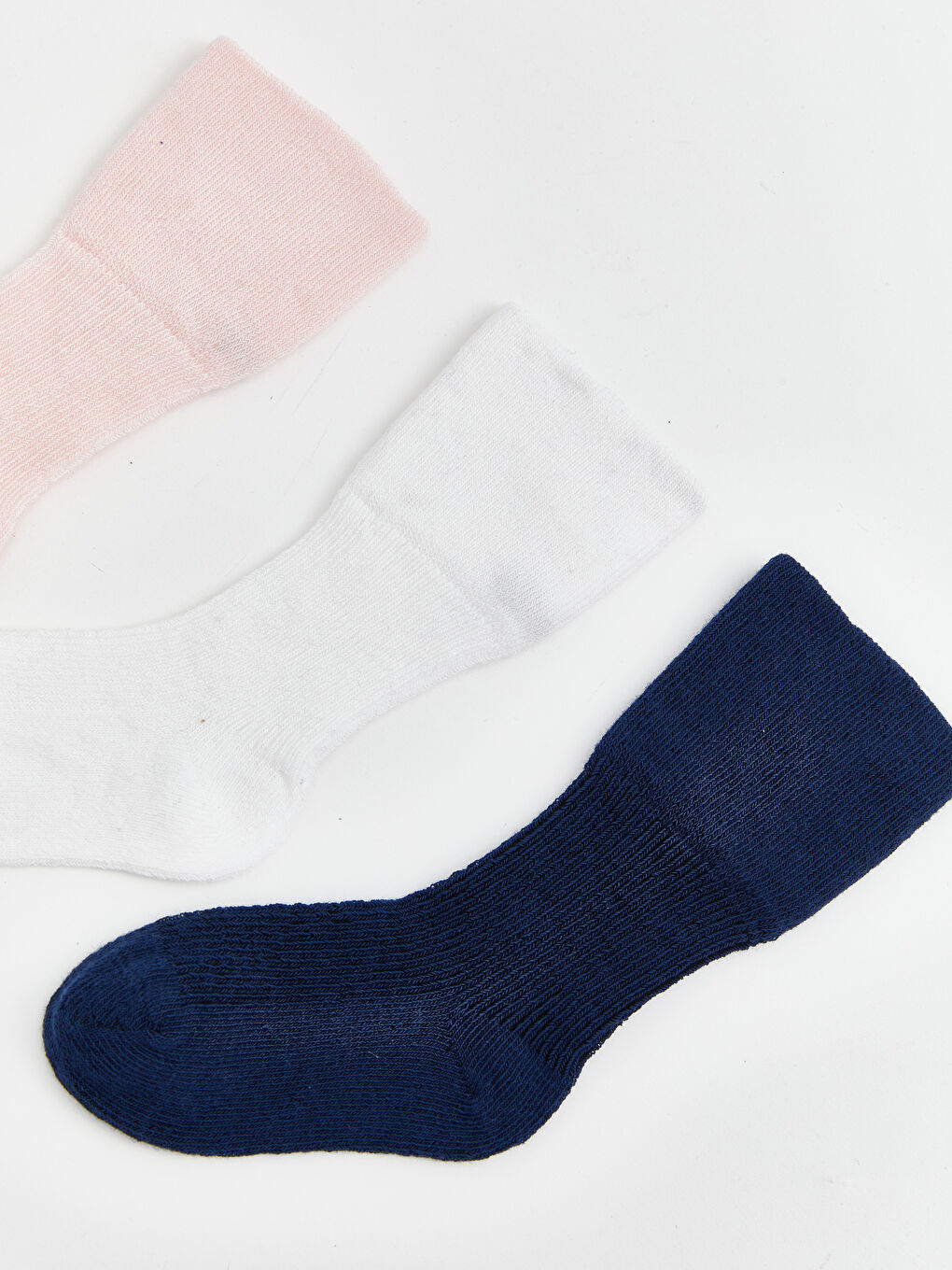 Karışık Kız Bebek Soket Çorap 3'lü-1