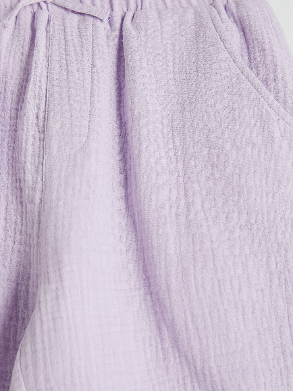 Muslin Girls' Shorts-2
