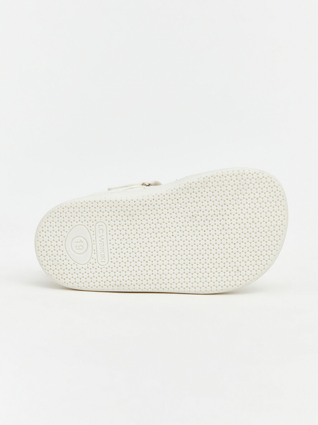 Beyaz Deri Görünümlü Kız Bebek İlk Adım Ayakkabısı-3