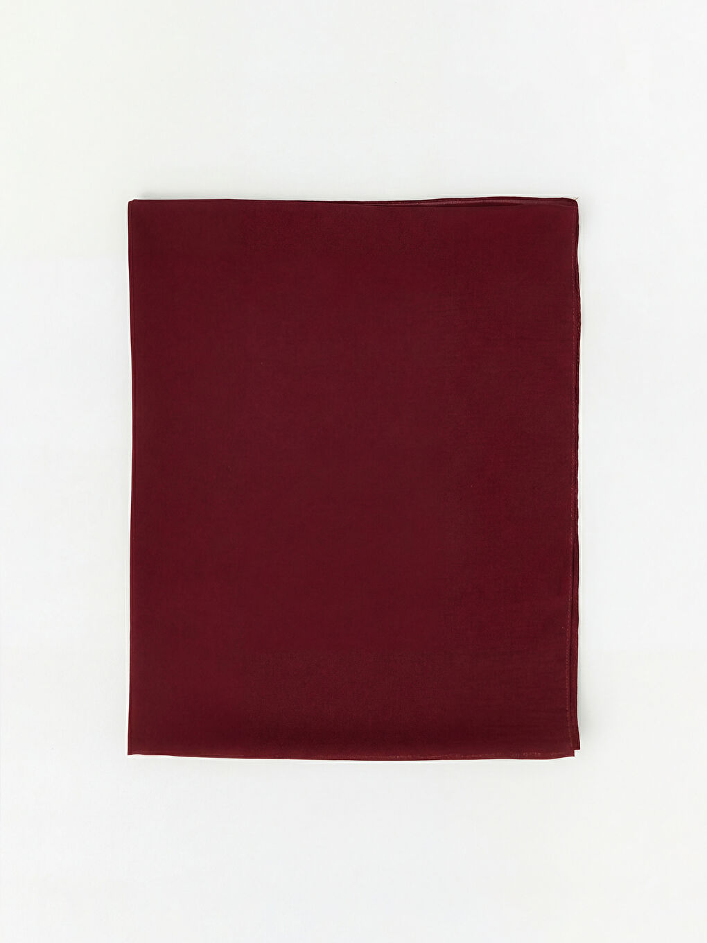 Bordo Basic Kadın Şal-1